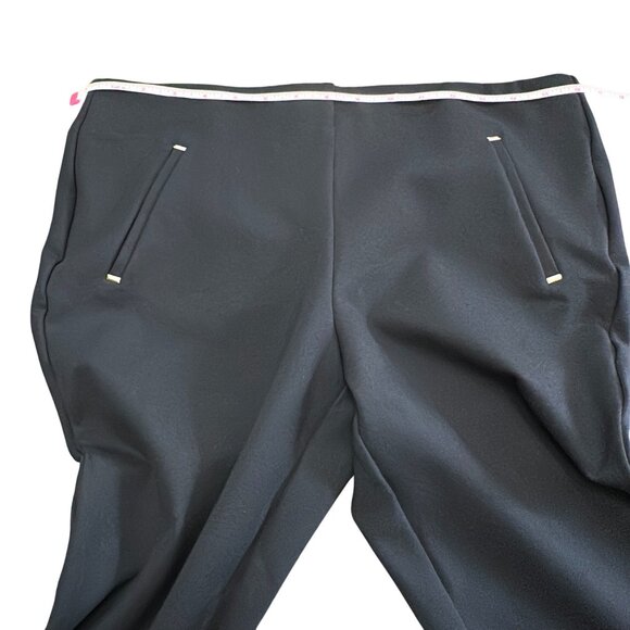 Chico's Pants Size 1 P Petite Black Juliet Slim Trim Detail Ankle Pants Slimming - Picture 11 of 14